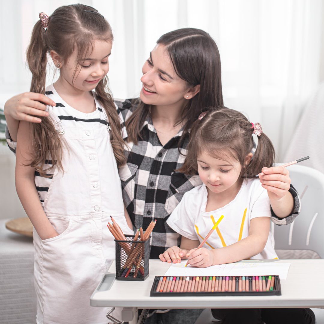 low-mother-with-children-sitting-table-doing22